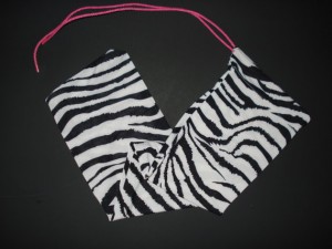 zebra tail bag