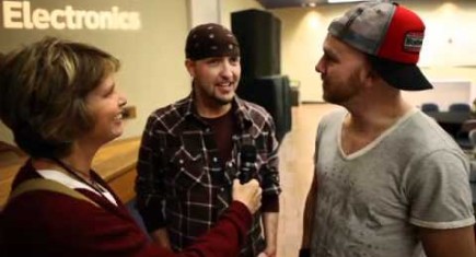 Country Music Duo LoCash Cowboys Saddle Up With Horses For A Cause Country Music Duo LoCash Cowboys Saddle Up With Horses For A Cause