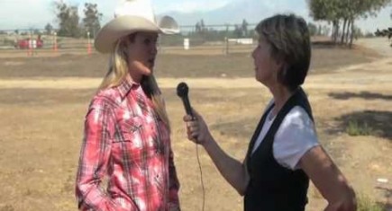Mounted Shooter Super Star Kenda Lenseigne & Equine VIP