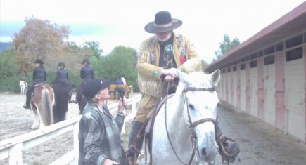 Hollywood Stars Learn Shooting From Cowboy Phil Spangenberger